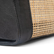 Cannes Rattan Top Handle Bag - Fluent Trends