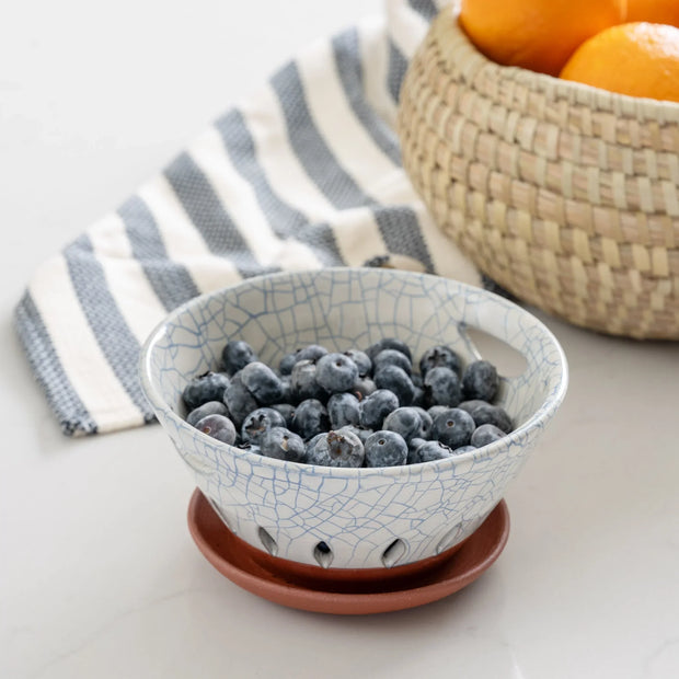 Ciya Blue Crackle Berry Bowl - Fluent Trends Bowls