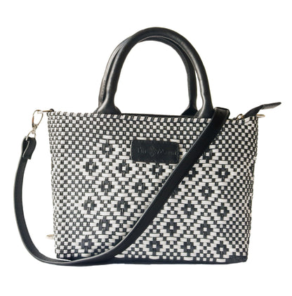 Panda Small Woven Crossbody Bag - Fluent Trends Cross Body Bag