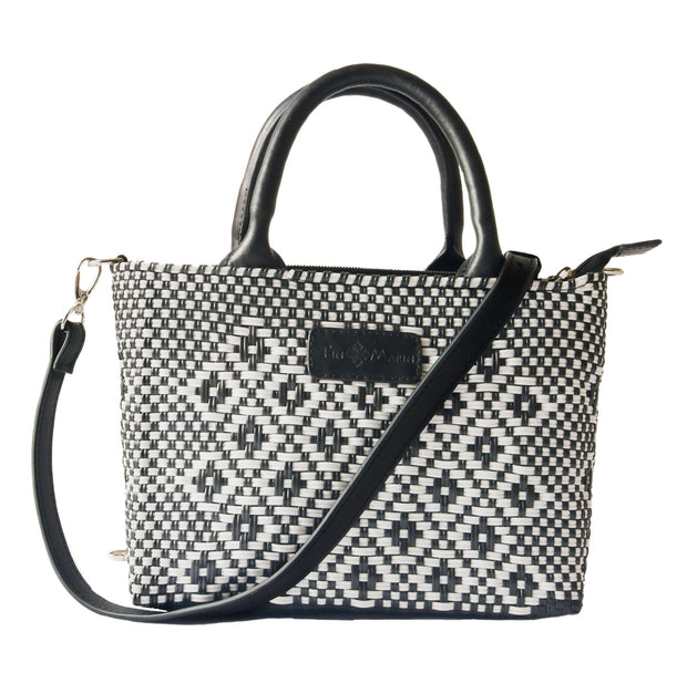Panda Small Woven Crossbody Bag - Fluent Trends Cross Body Bag