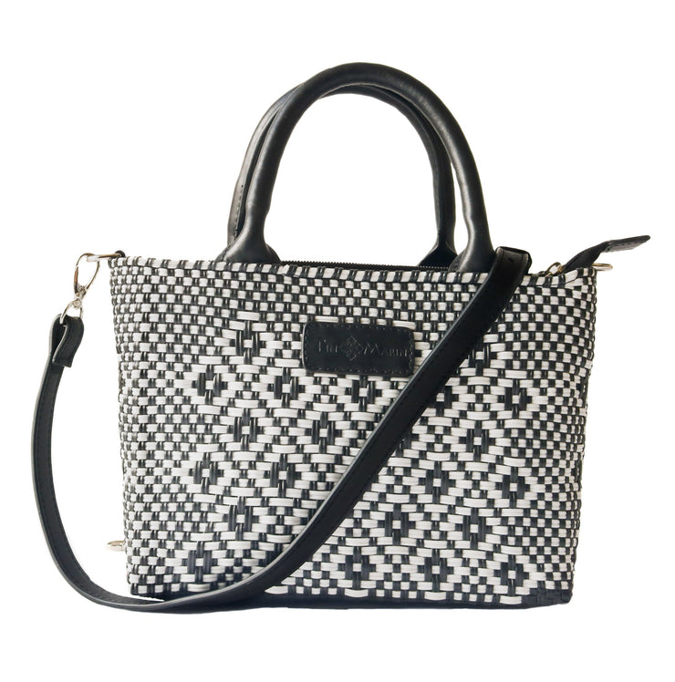 Panda Small Woven Crossbody Bag - Fluent Trends Cross Body Bag