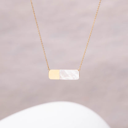 Courage Light and 14K Gold-Plated Necklace