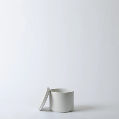 Solid Goods - Ceramic Cylinder with Saucer - Fluent Trends