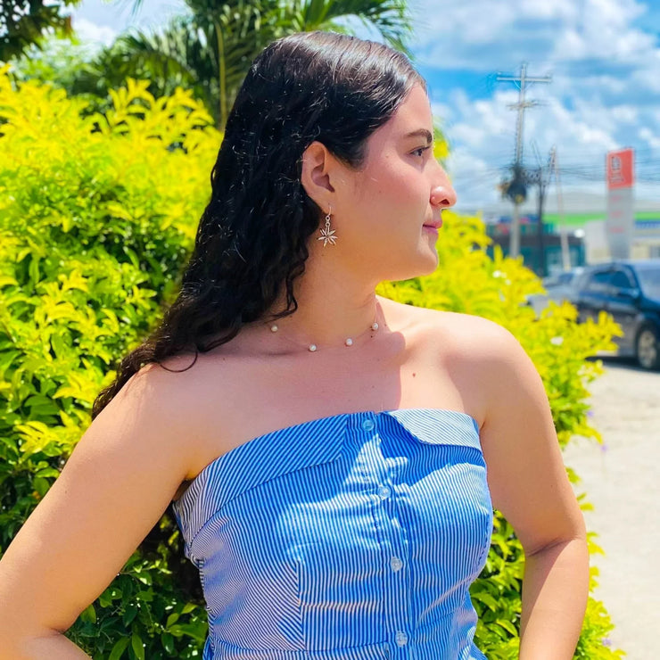 Brickhouse gold earrings - Fluent Trends