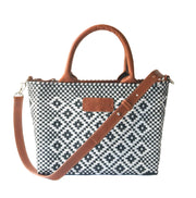 Panda Small Woven Crossbody Bag - Fluent Trends Cross Body Bag