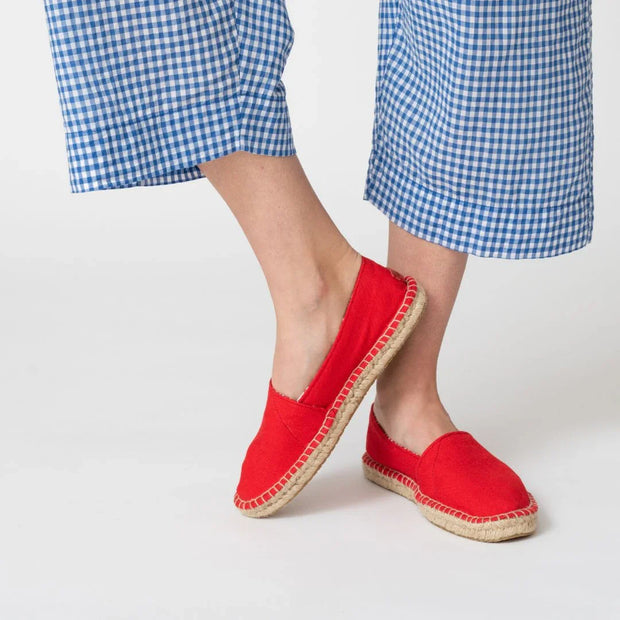 Classic Red Afridrilles Women | Men - Fluent Trends Afridrilles Women | Men Shoes