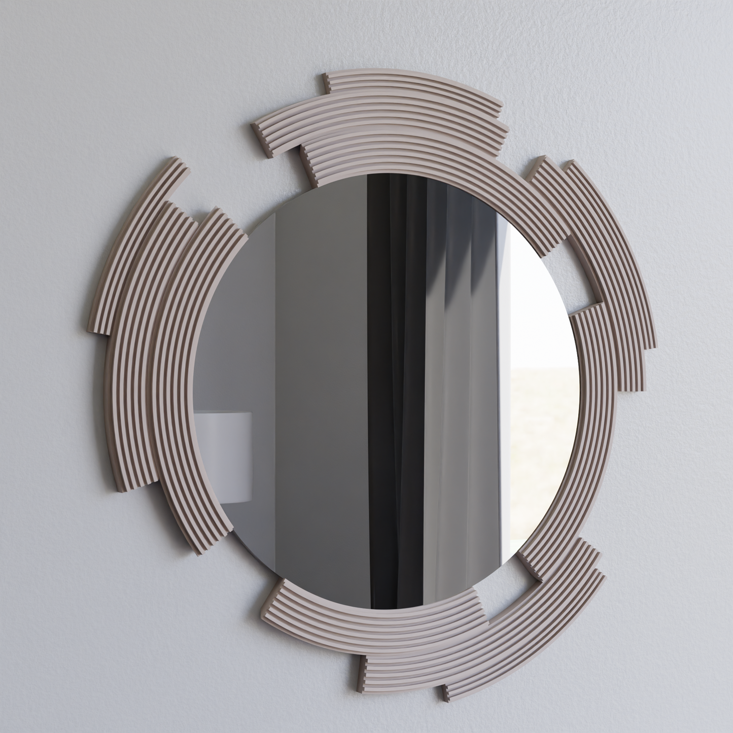 Sculpt Mirror - Elegant & Eco-Friendly Wall Decor