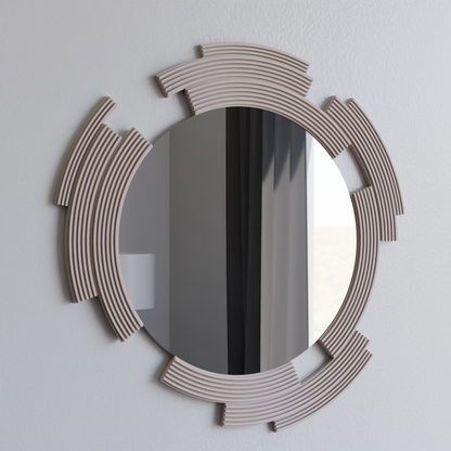 Sculpt Mirror - Elegant & Eco-Friendly Wall Decor