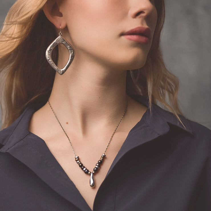 Vence Silver Earrings - Fluent Trends