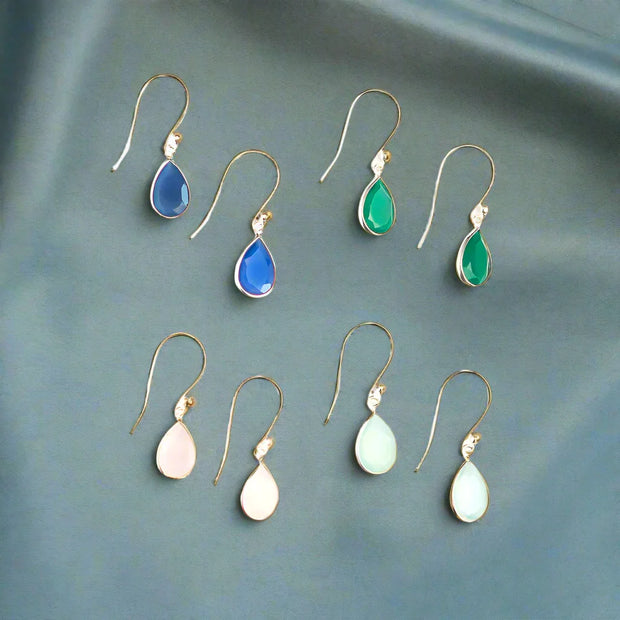 Raindrop Sterling Earrings - Fluent Trends