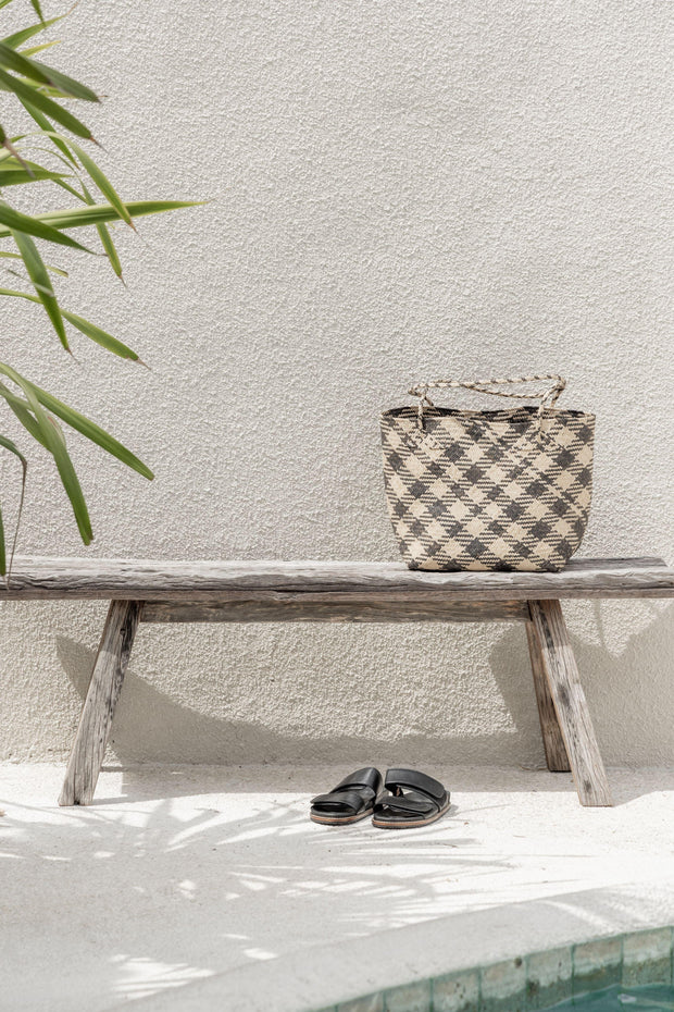 Avery Handwoven Borneo Rattan Day Tote Bag - Bali Crafted, Versatile, & Durable for Everyday Style - Fluent Trends