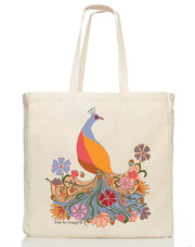 Organic Cotton Fair Trade Tote Bag with Pockets | Free to Imagine - Fluent Trends