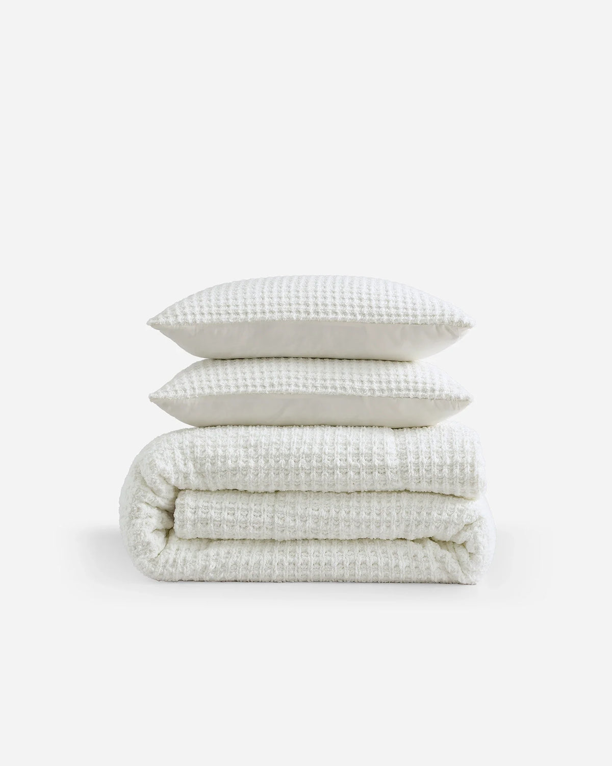 Snug Waffle Comforter Bundle