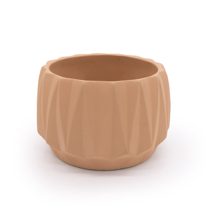 Flute 6" Tabletop Planter
