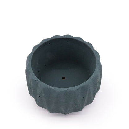 Flute 6" Tabletop Planter