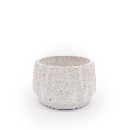 Flute 6" Tabletop Planter