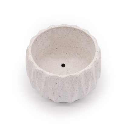 Flute 6" Tabletop Planter