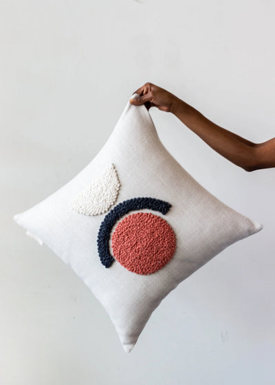 AfriScandi Sunrise Throw Pillow - Fluent Trends