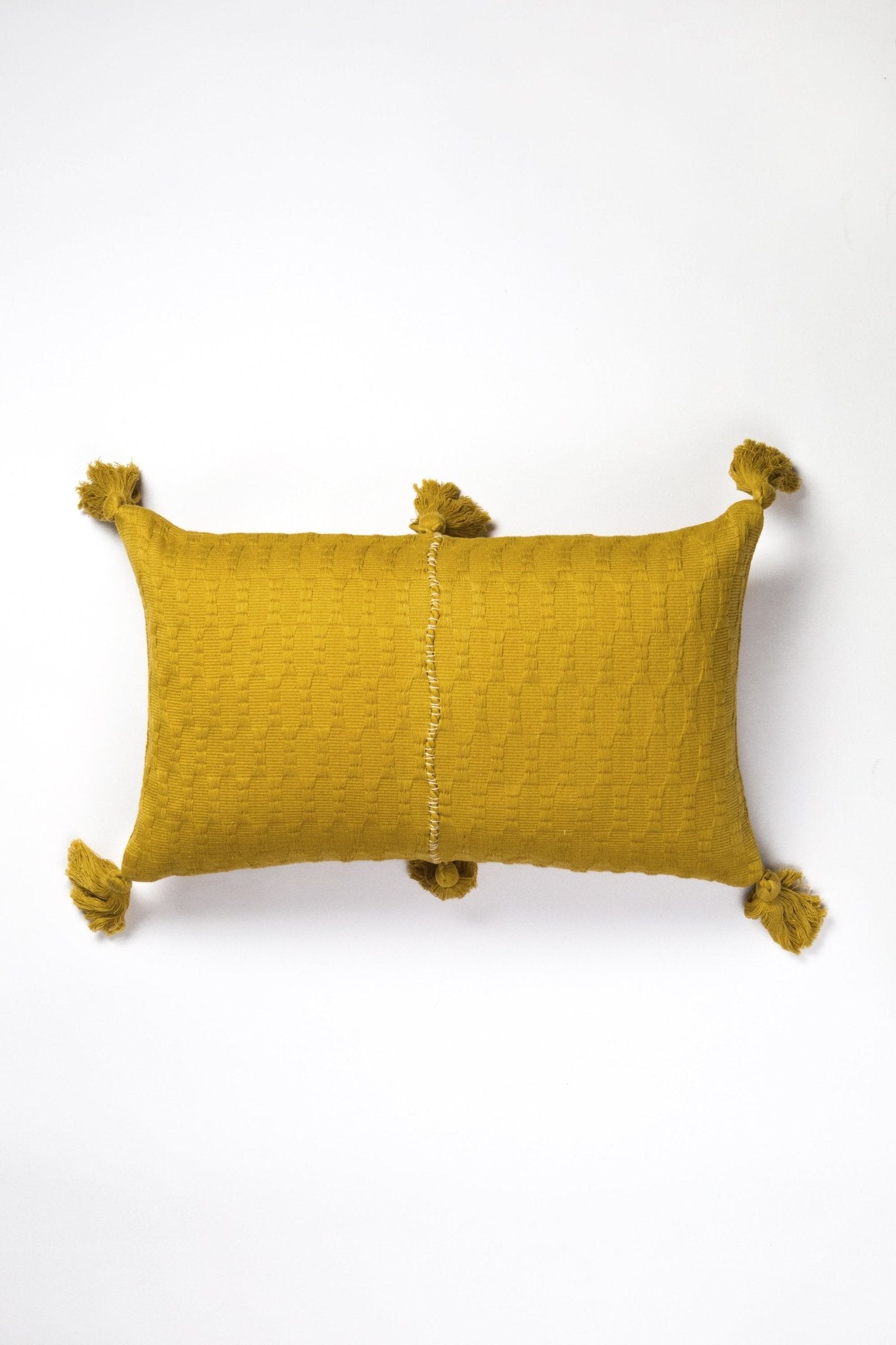 Antigua Pillow - Ochre Striped