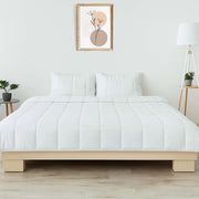 Cooling Comforter Set – Temperature-Regulating Eucalyptus Silk Comforter & Pillow Shams - Fluent Trends