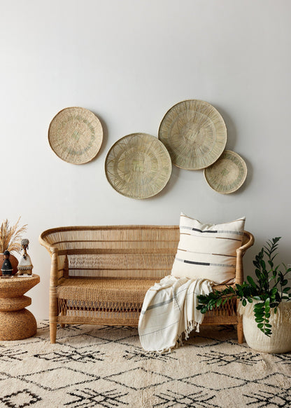 Mason Hand-Loomed Cotton Pillow Kanju Interiors