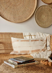 Fulcrum Sahara Oversized Cotton Lumbar Pillow - Fluent Trends