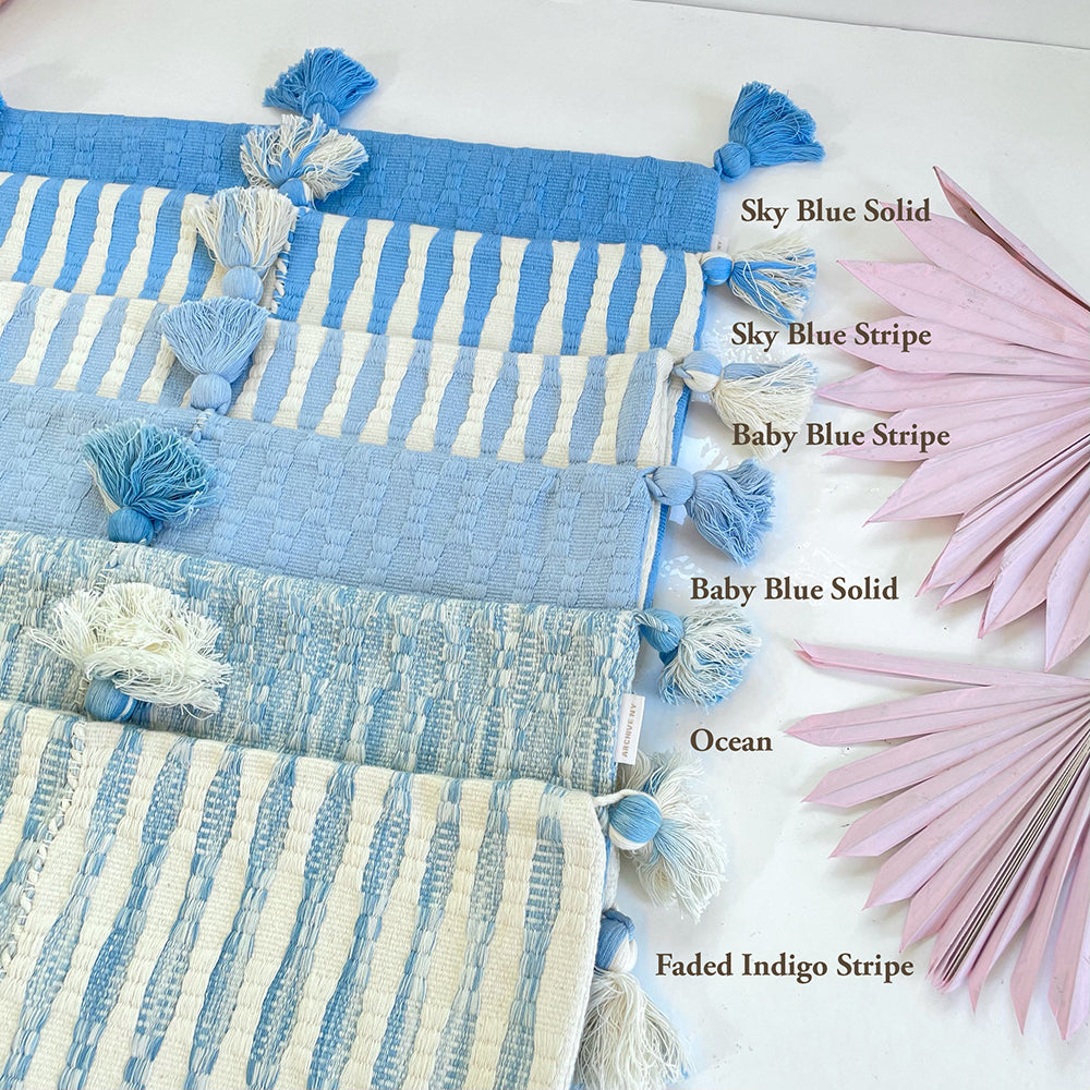 Made to order: Antigua Pillow - Ocean Tie Dye 20"x20" - Fluent Trends