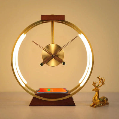 Wireless Charging Phone Clock Lamp - Fluent Trends