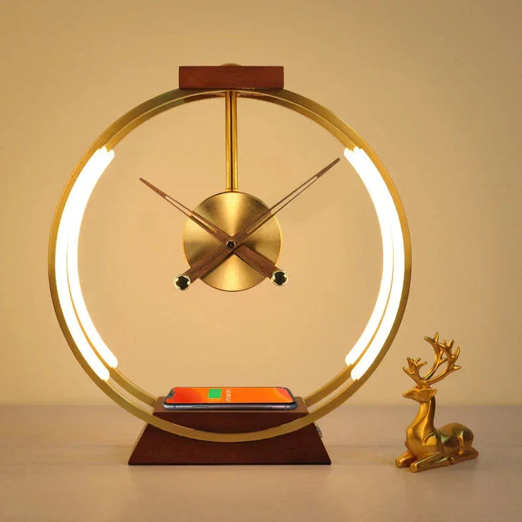 Wireless Charging Phone Clock Lamp - Fluent Trends