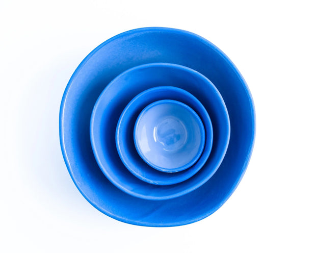 4 Piece Handcrafted Cloudware Nesting Set - Fluent Trends