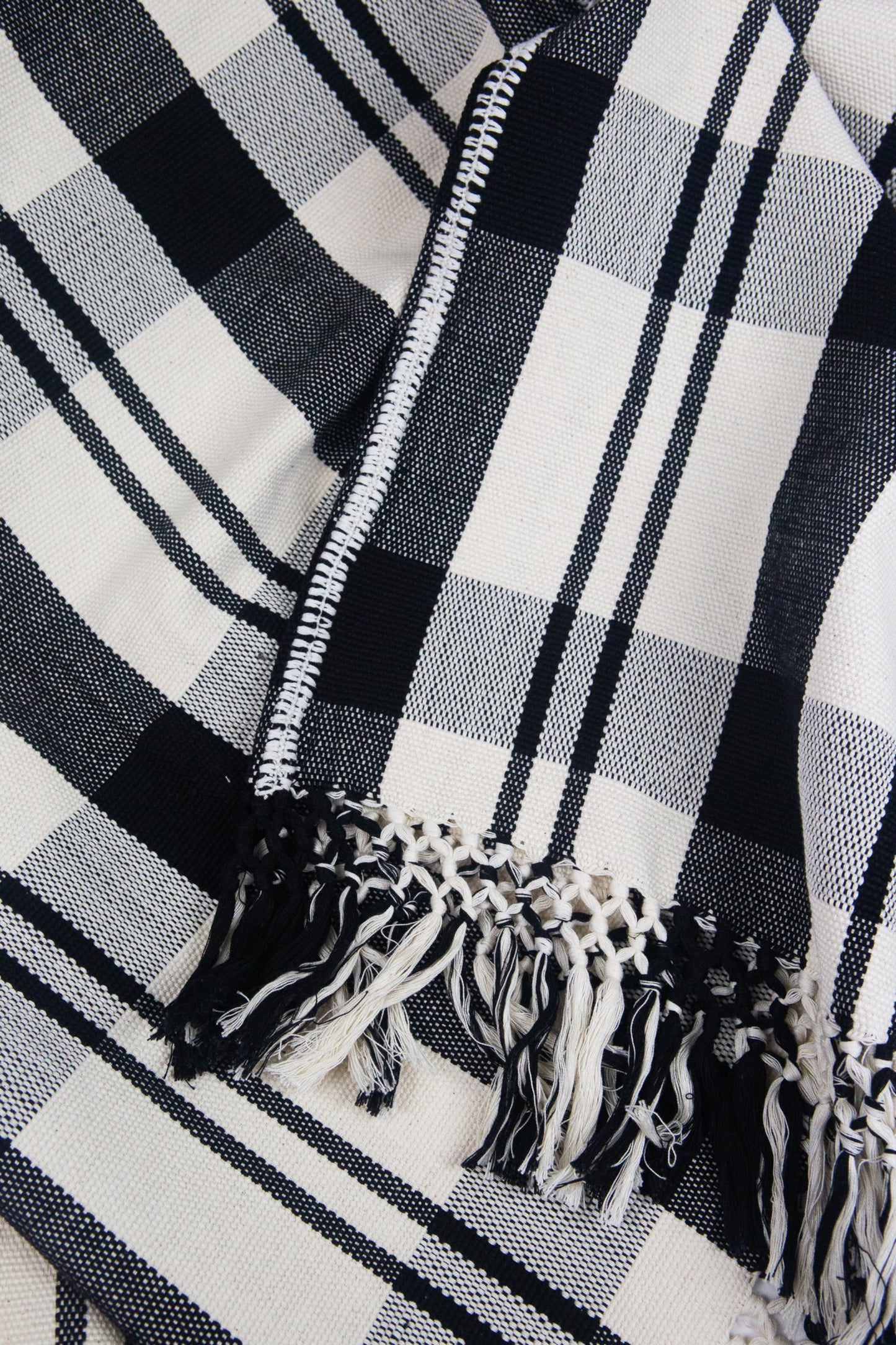 Cecilia Striped Cotton Throw Blanket Archive New York