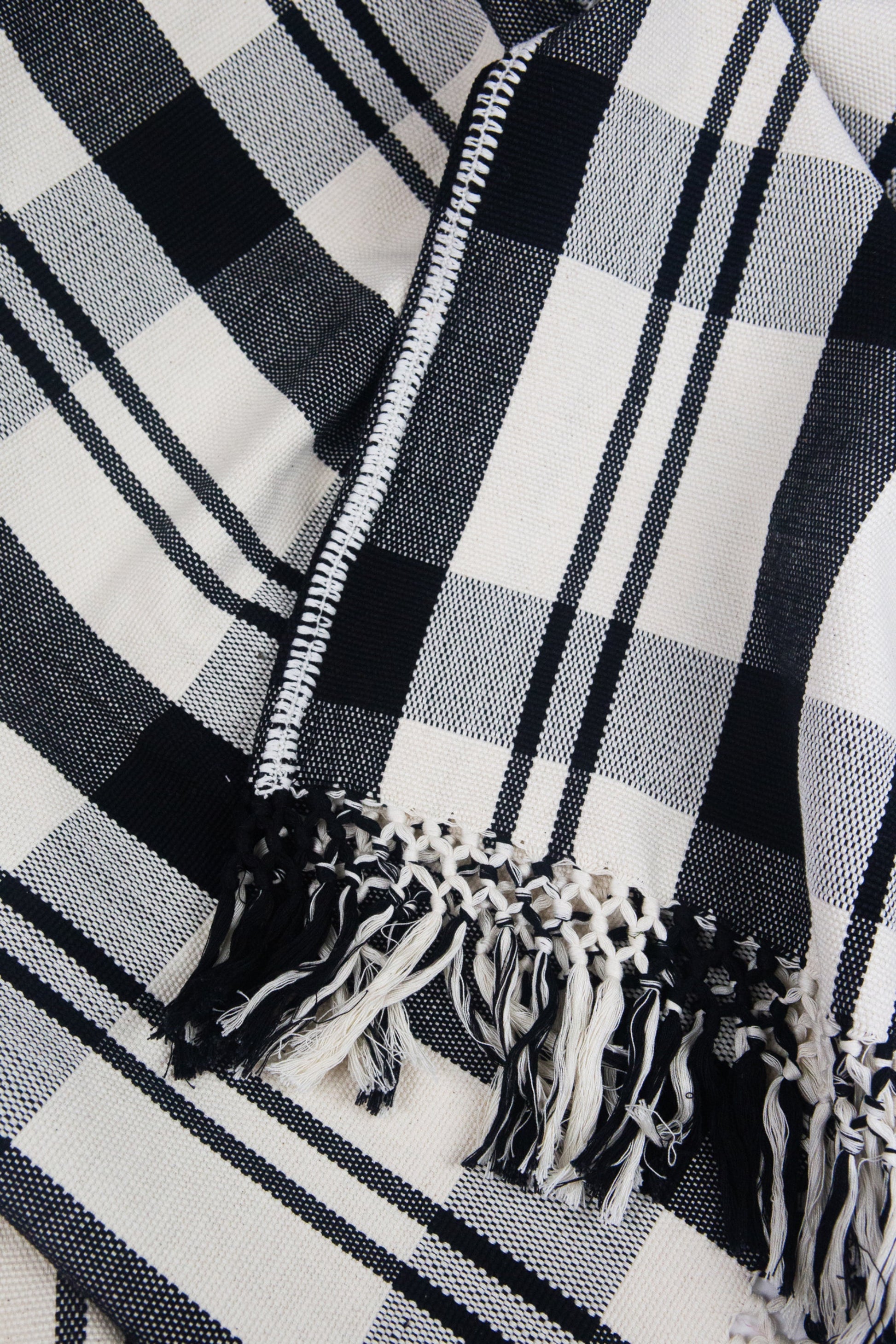 Cecilia Striped Cotton Throw Blanket Archive New York