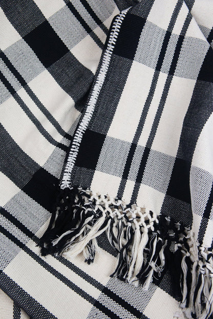 Cecilia Striped Cotton Throw Blanket Archive New York