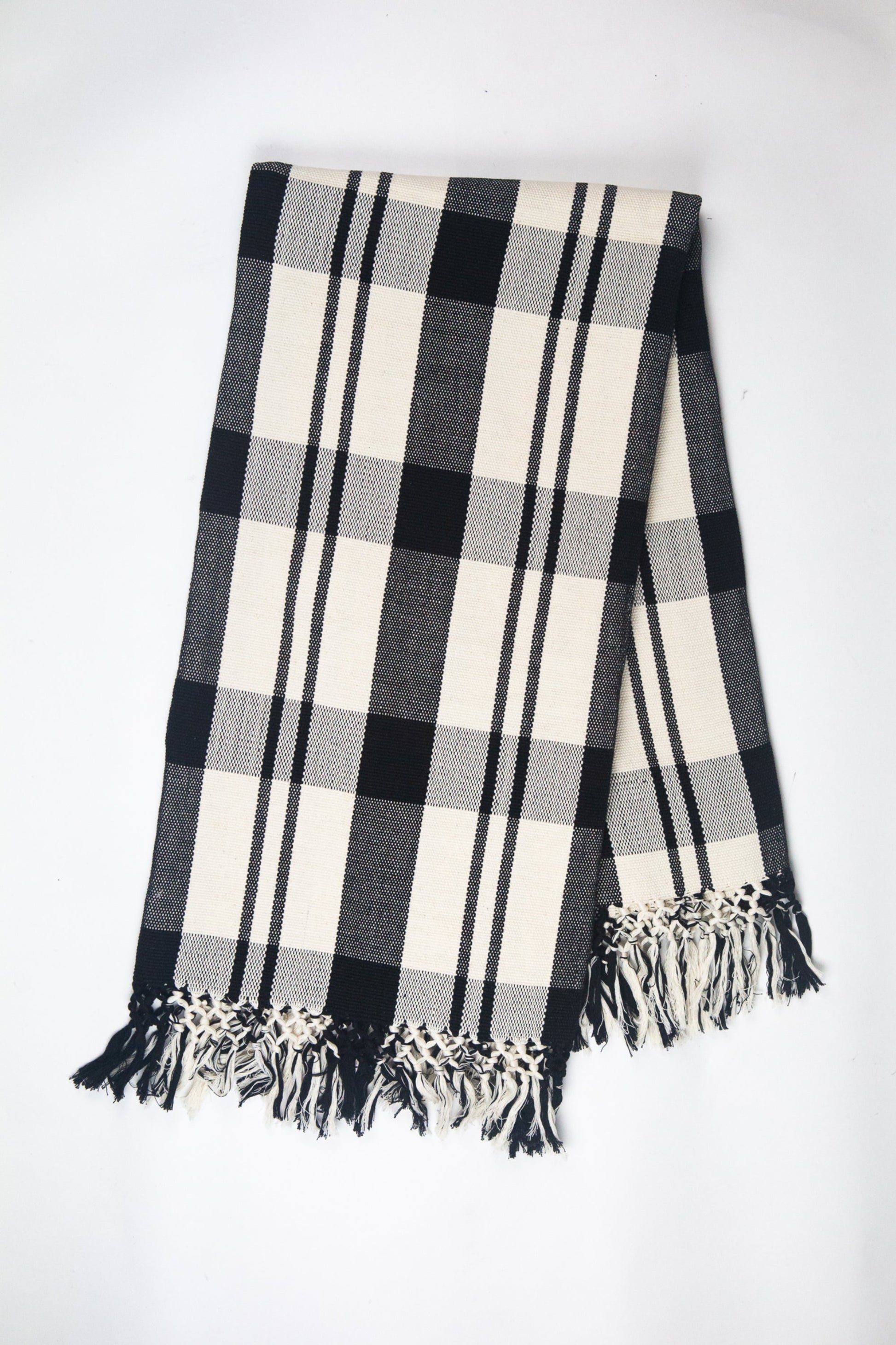 Cecilia Striped Cotton Throw Blanket Archive New York