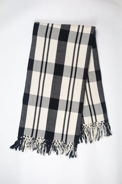 Cecilia Striped Cotton Throw Blanket