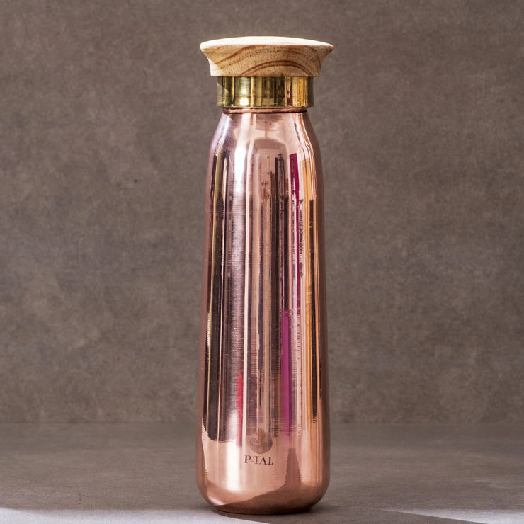 Copper Bottle, 100% Leakproof Copper Water Bottle - Fluent Trends