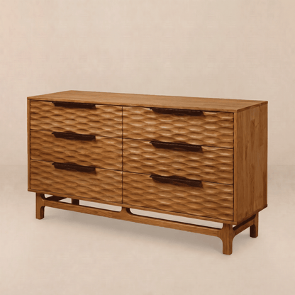 Acacia Elara Dresser with 6 Drawers