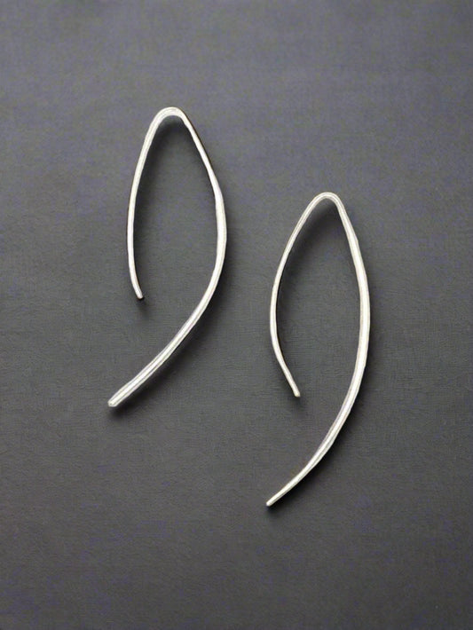 Elegant Curve Drop Earrings - Fluent Trends