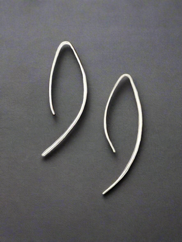 Elegant Curve Drop Earrings - Fluent Trends