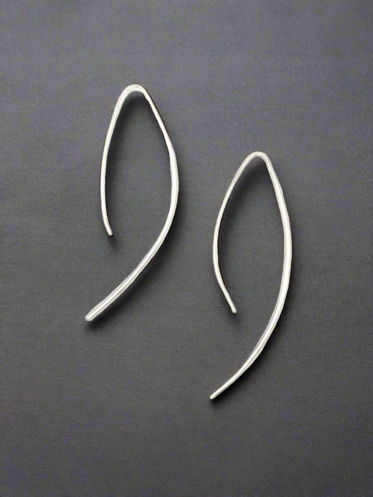 Elegant Curve Drop Earrings - Fluent Trends