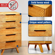 Acacia Harmony Dresser with 5 Drawers - Fluent Trends