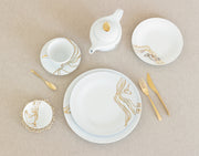 Fiume D'Oro 24-piece Dinner Setting - Fluent Trends Dinnerware Sets