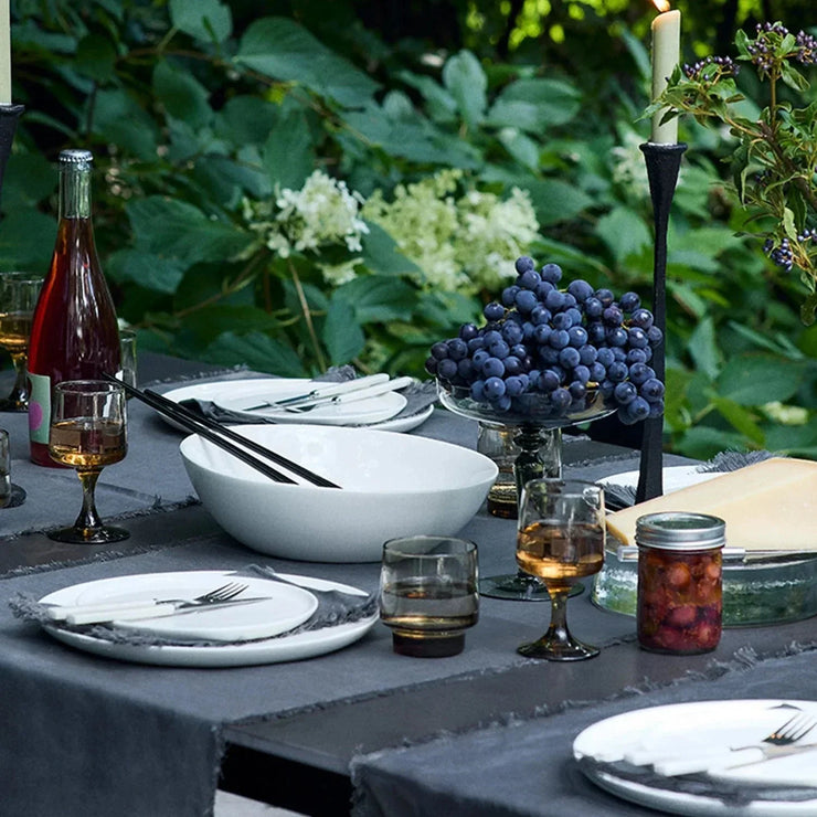 S/4 Slim Dinnerware Set - White - Fluent Trends