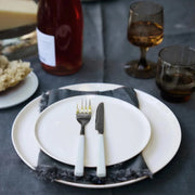 S/4 Slim Dinnerware Set - White - Fluent Trends