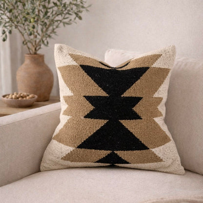 Montana Pillow Cover – Neutral Modern Textured Accent Pillow