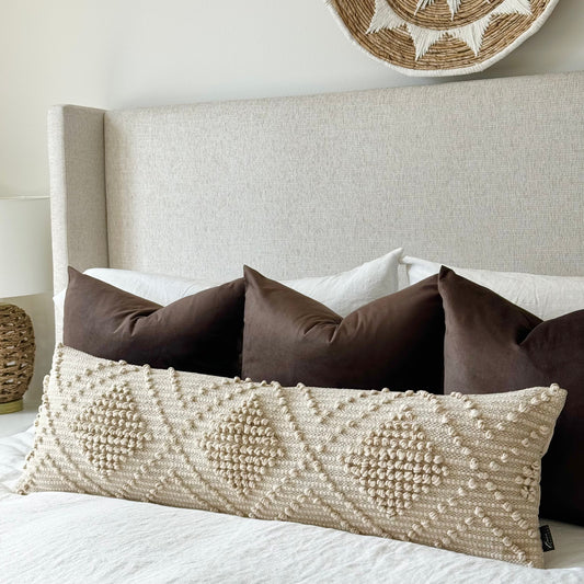 Verona Oversized Lumbar Pillow Cover - 12x36” Busa Designs
