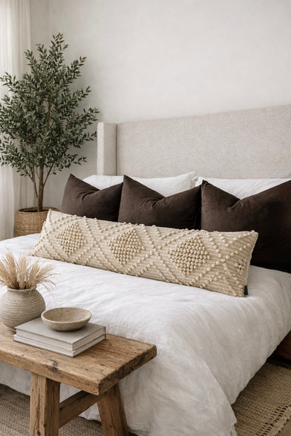 Verona Oversized Lumbar Pillow Cover - 12x36”