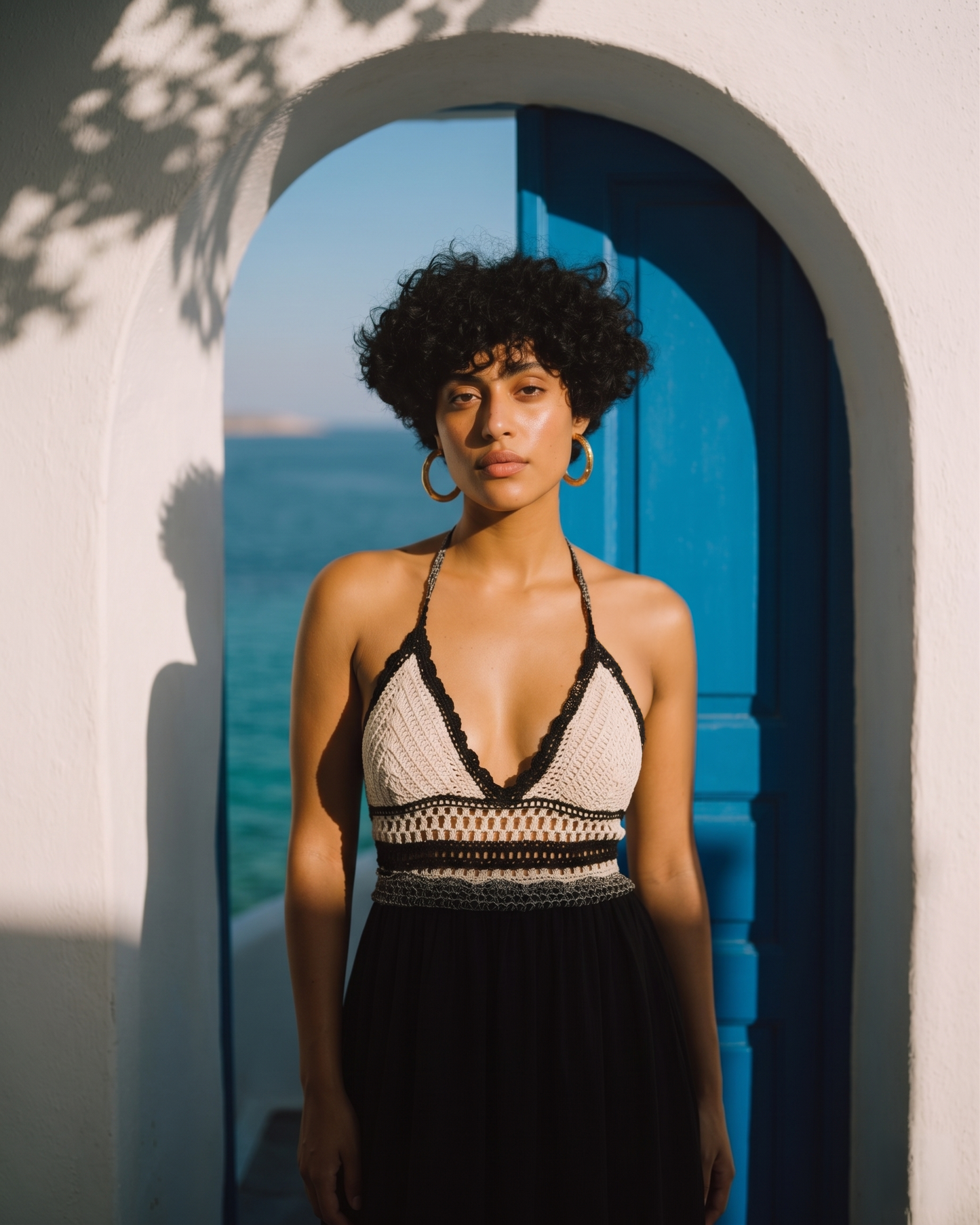 Rey Lace Dress — Black