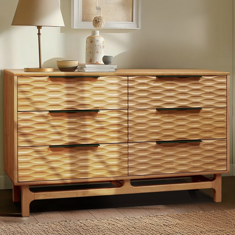 Acacia Elara Dresser with 6 Drawers
