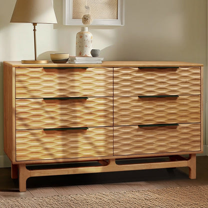 Acacia Elara Dresser with 6 Drawers
